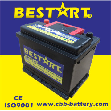 China Factory Qualidade superior 55ah 12V SMF Bateria de partida de bateria Bateria DIN55559-Mf